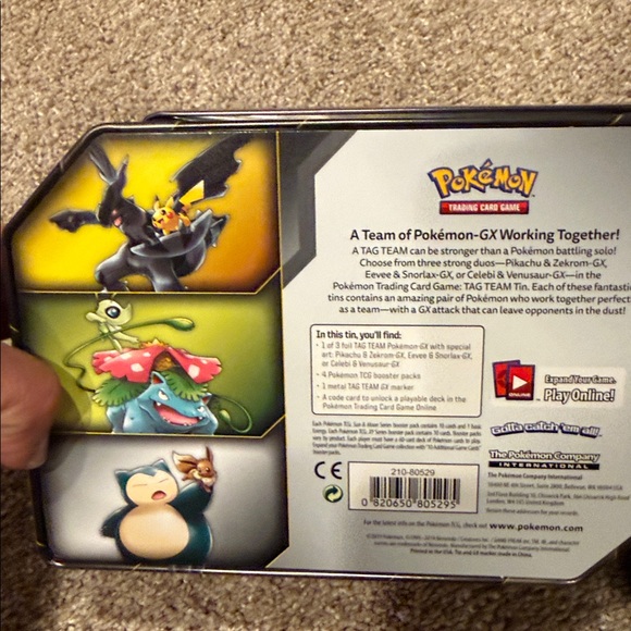 5 Pokémon tins and cards. - Picture 6 of 9